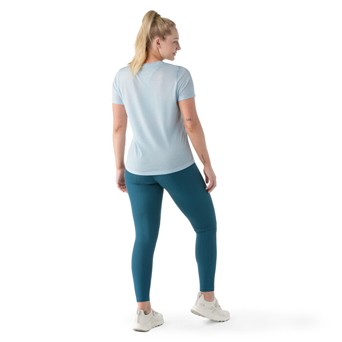 Smartwool Active Ultralite V-Neck Short Sleeve Dames