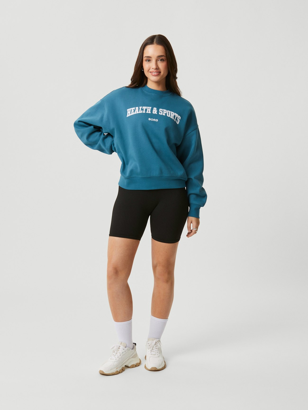 BJORN BORG Studio Oversized Crew Dames