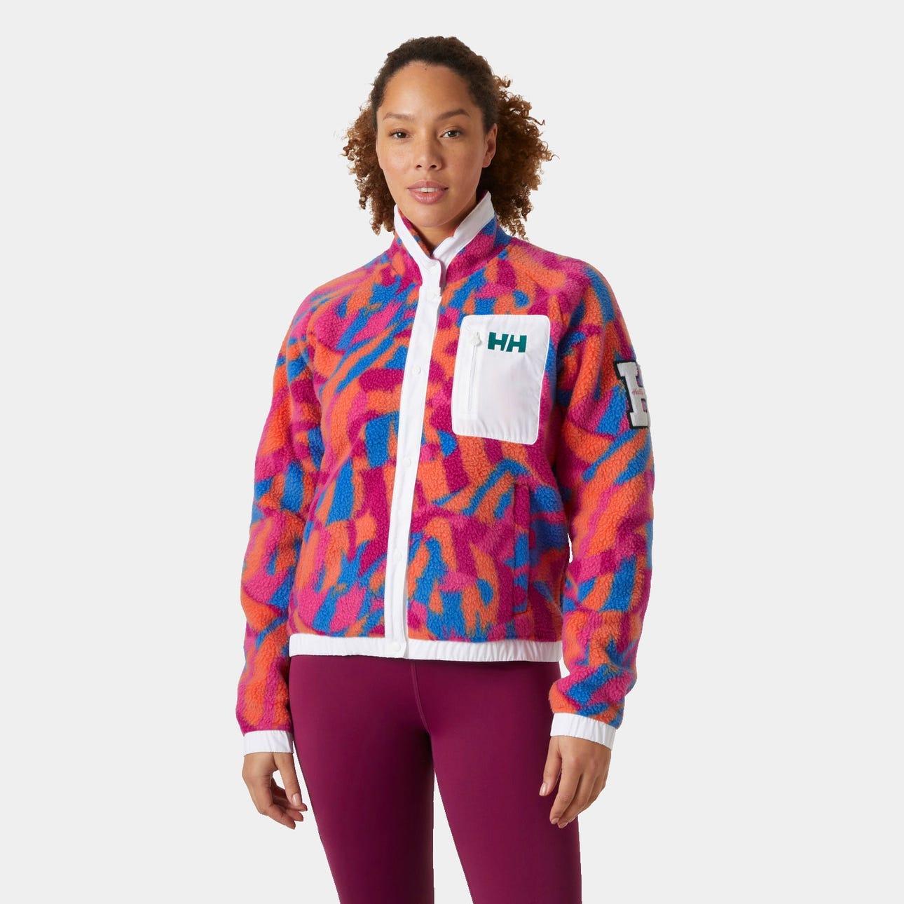 Helly Hansen Imperial Printed Pile Snap Dames