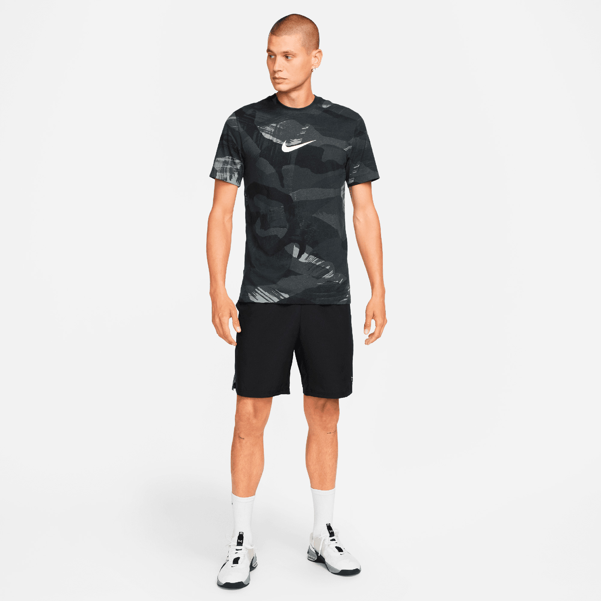 NIKE dri-fit camo print Heren