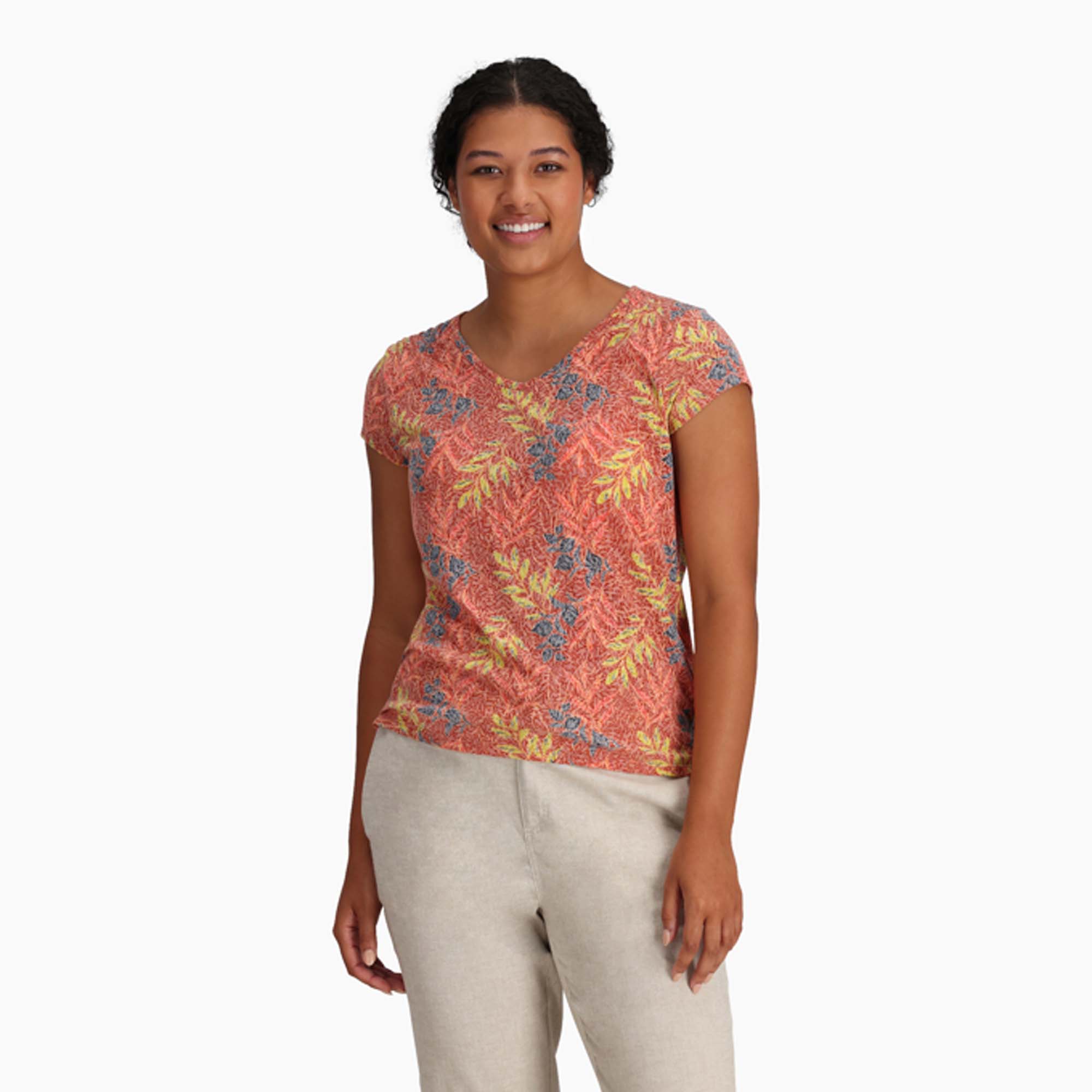 ROYAL ROBBINS Featherweight Tee Dames