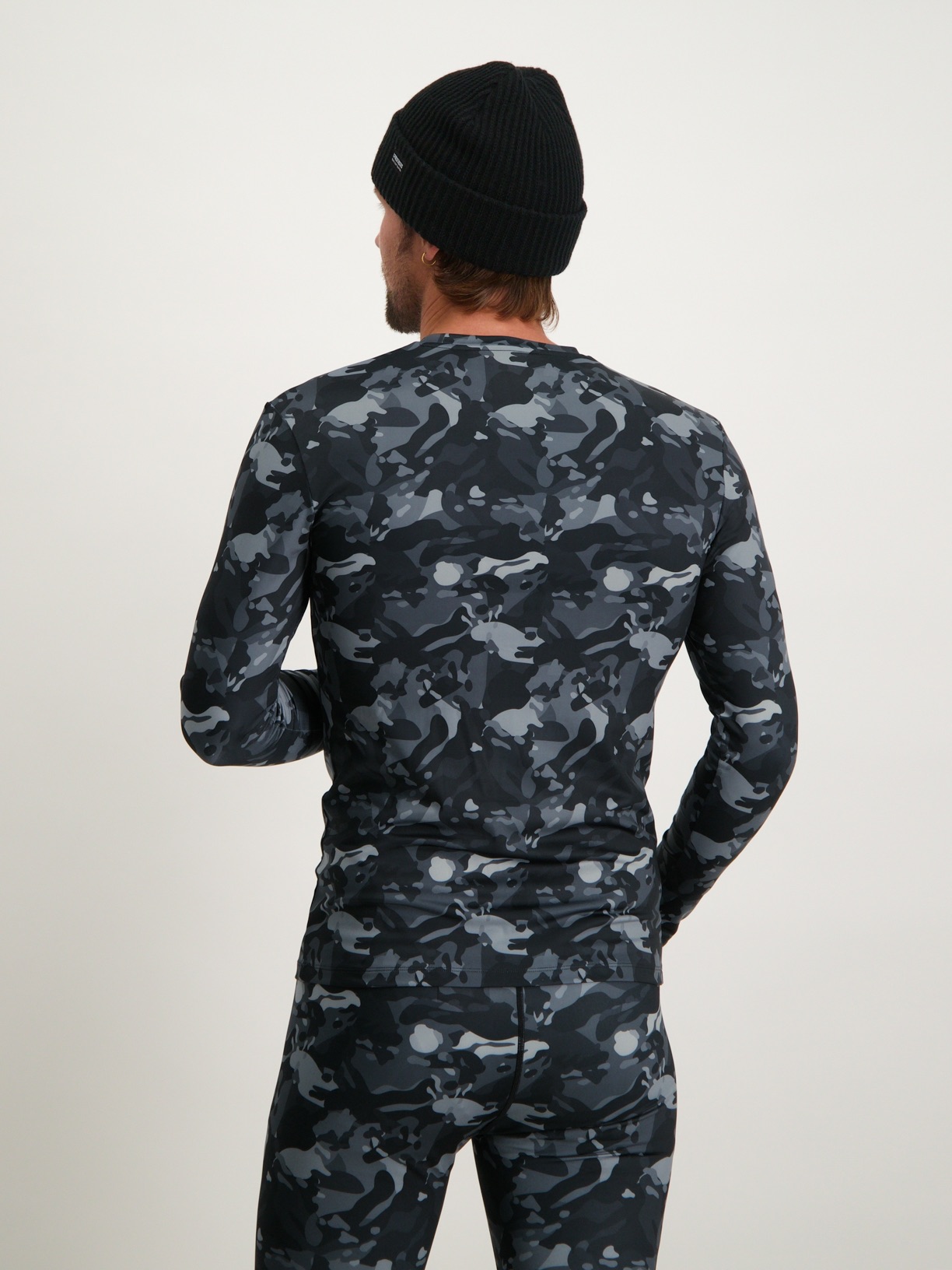 POEDERBAAS Thermo Shirt Camo Heren