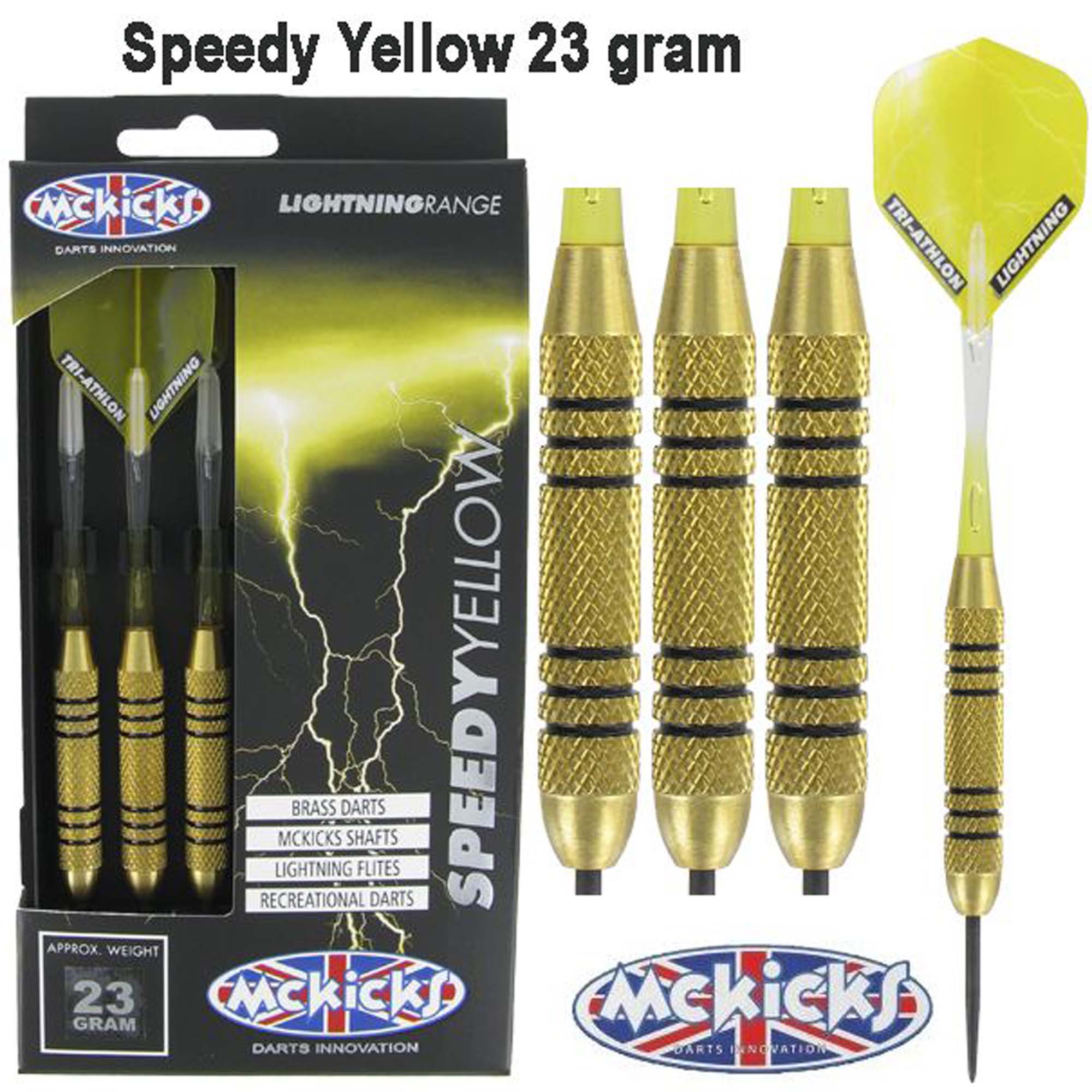 MCKICKS Speedy Yellow Brass 23Gr