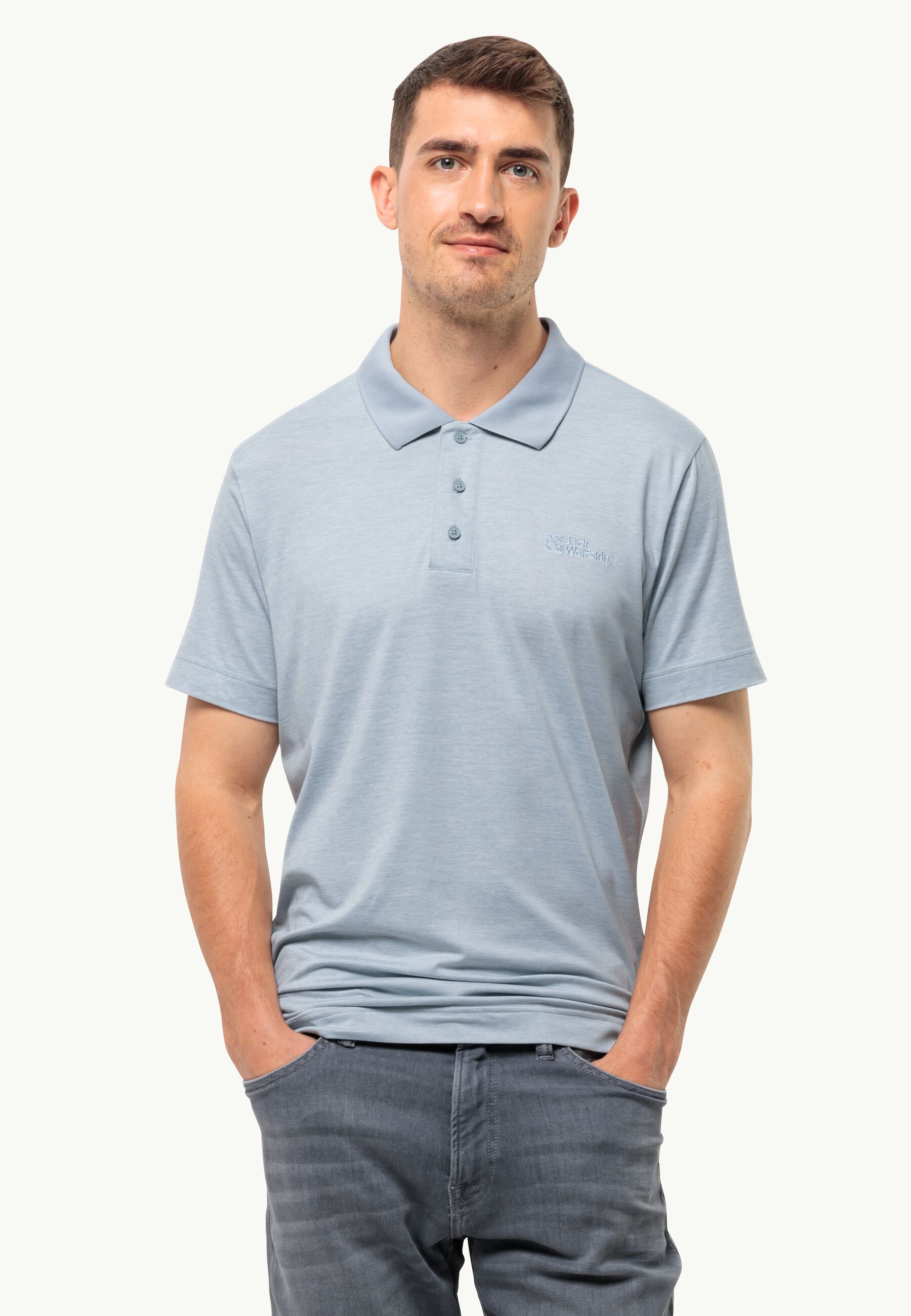 JACK WOLFSKIN Travel Polo Heren