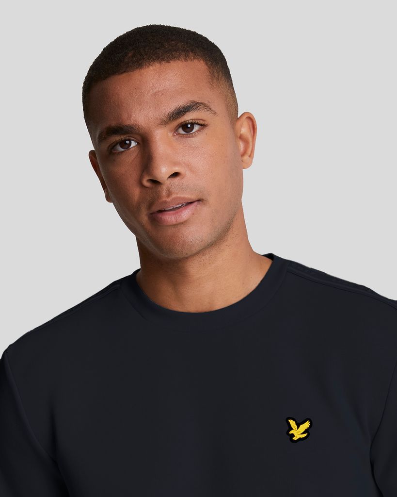 LYLE AND SCOTT Tape crew neck Heren