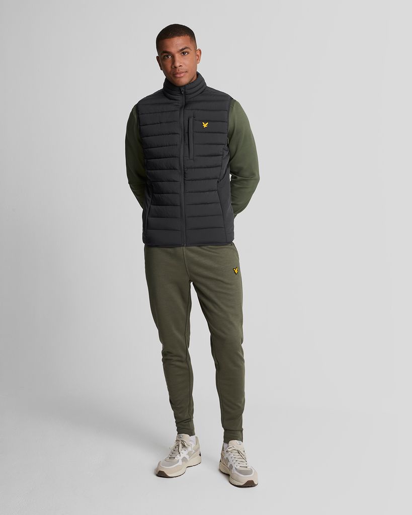 LYLE AND SCOTT stretch lightweight quilted gilet Heren