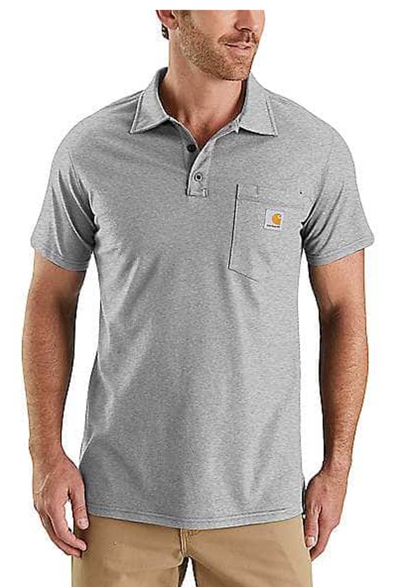 CARHARTT Short-Sleeve Pocket Polo 