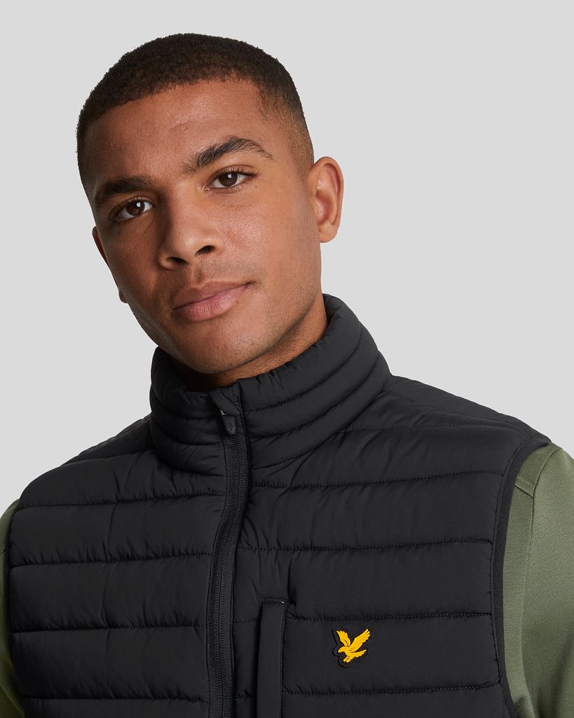 LYLE AND SCOTT stretch lightweight quilted gilet Heren