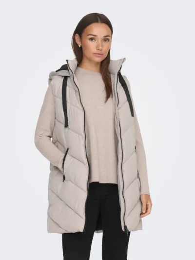 JDY Kylar Life Hood Waistcoat Dames