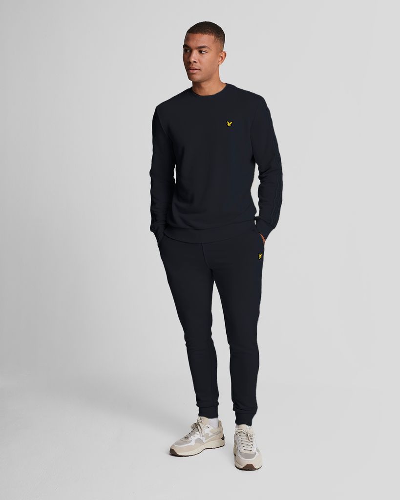 LYLE AND SCOTT Tape crew neck Heren