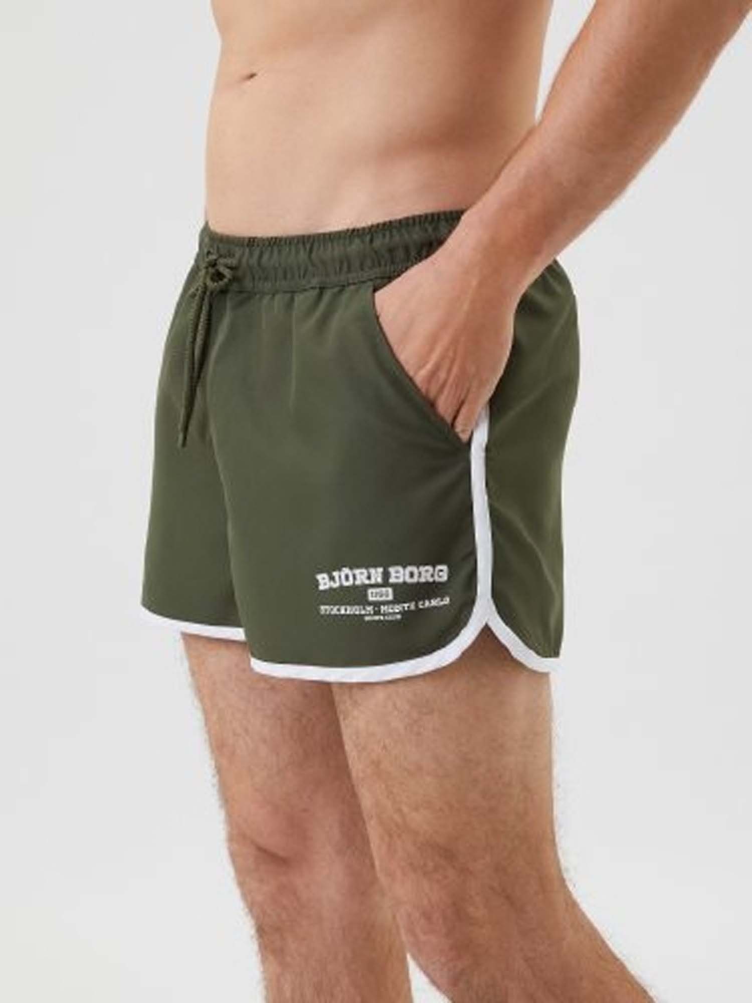 BJORN BORG Retro Swim Shorts Heren