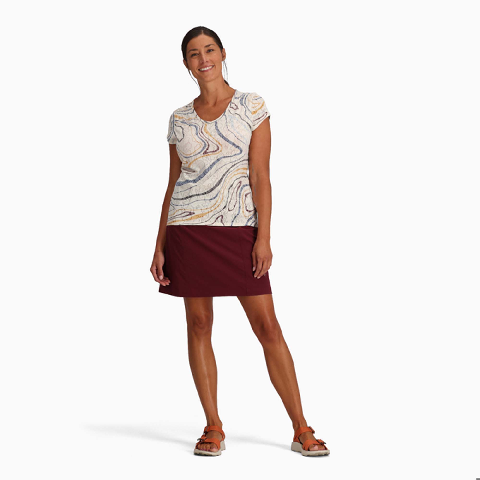 ROYAL ROBBINS Featherweight Tee Dames