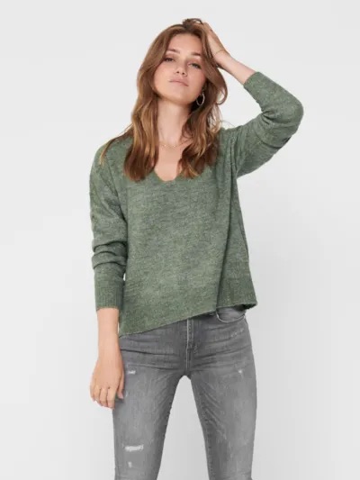 JDY Elandora V-Neck Pullover Dames