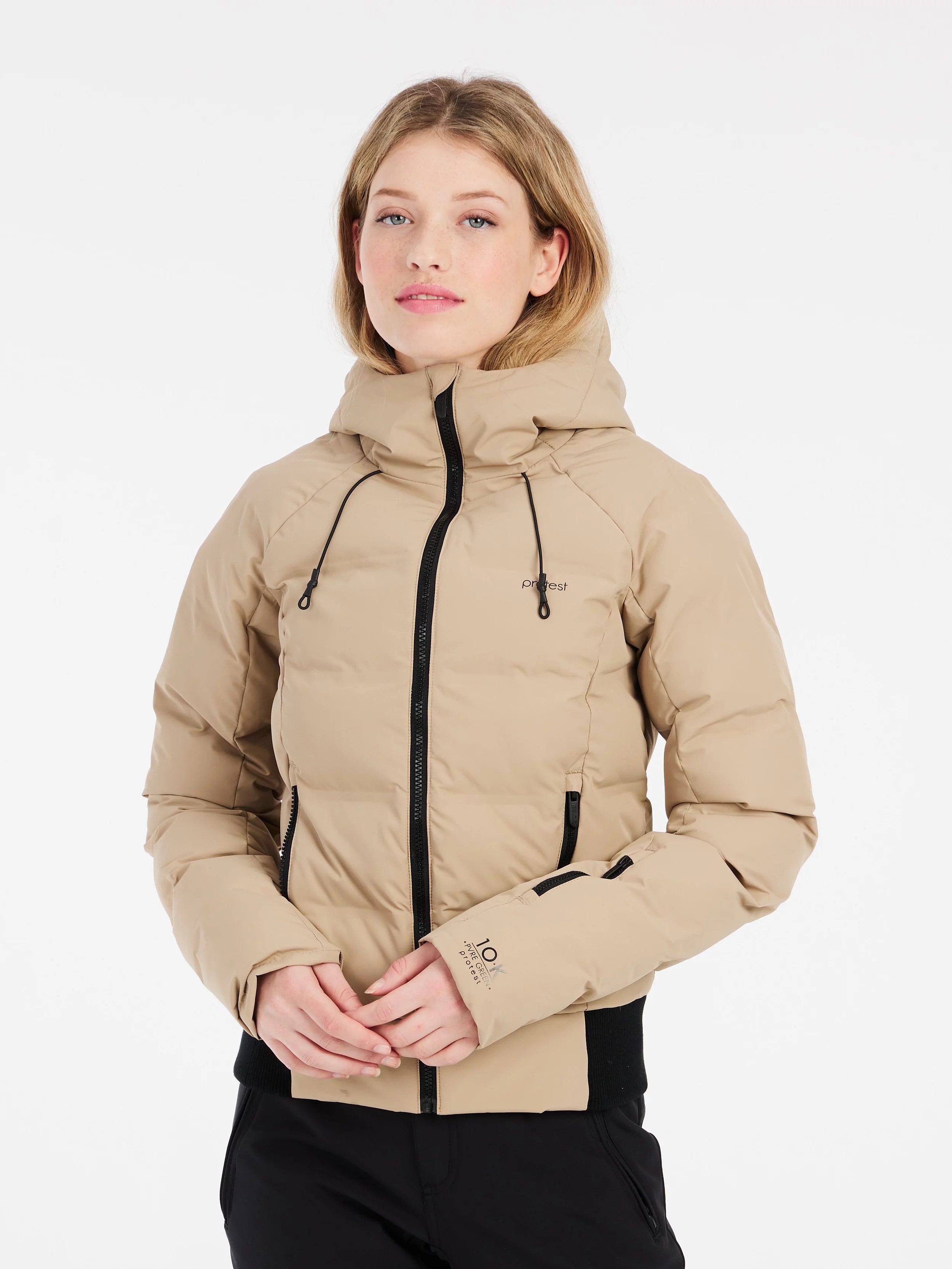 PROTEST Alysumi Puffer Ski-jas Dames