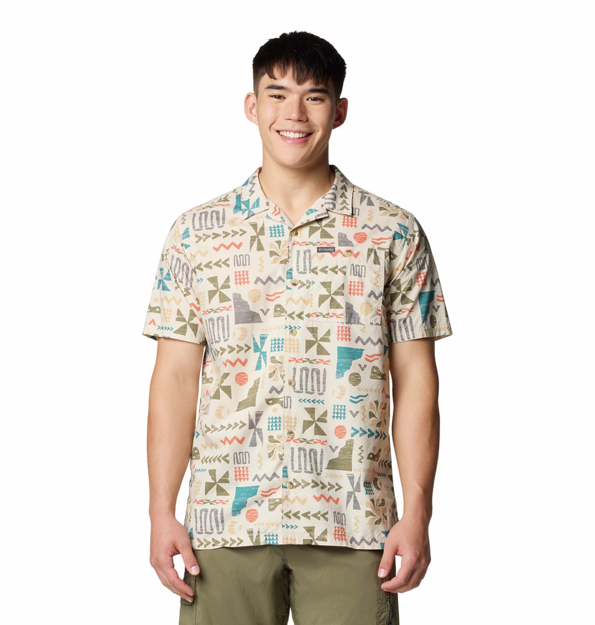 COLUMBIA Pine Canyon Short Sleeve Heren