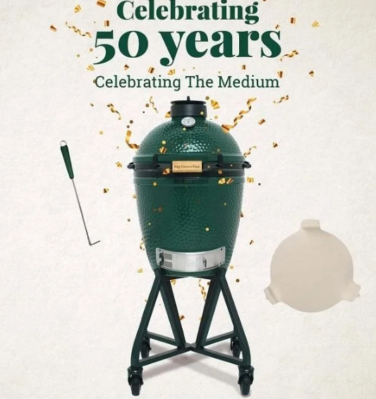 BIG GREEN EGG 50 Years Celebrating
