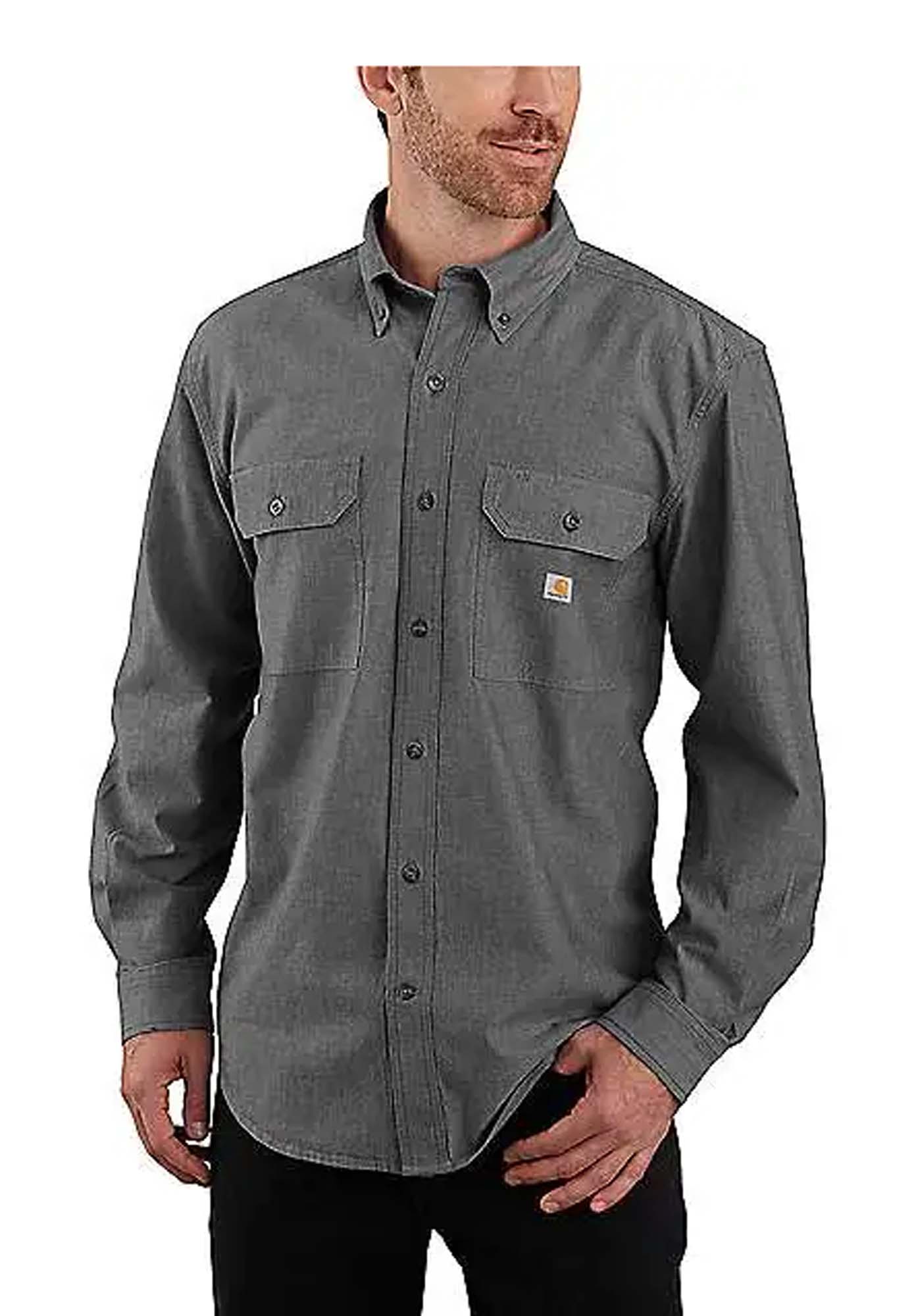 CARHARTT Chambray Long-Sleeve Shirt 