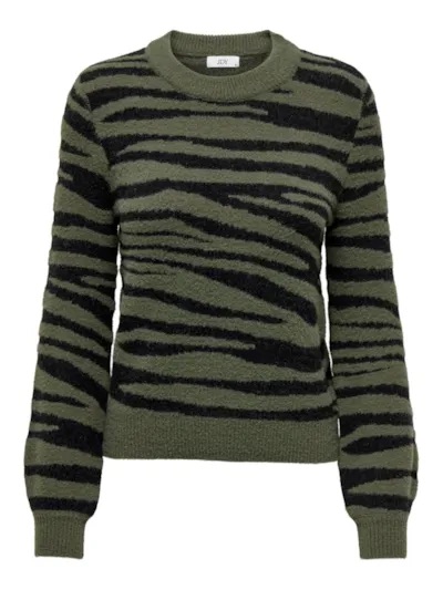 JDY Lorraine Animal Pullover Dames