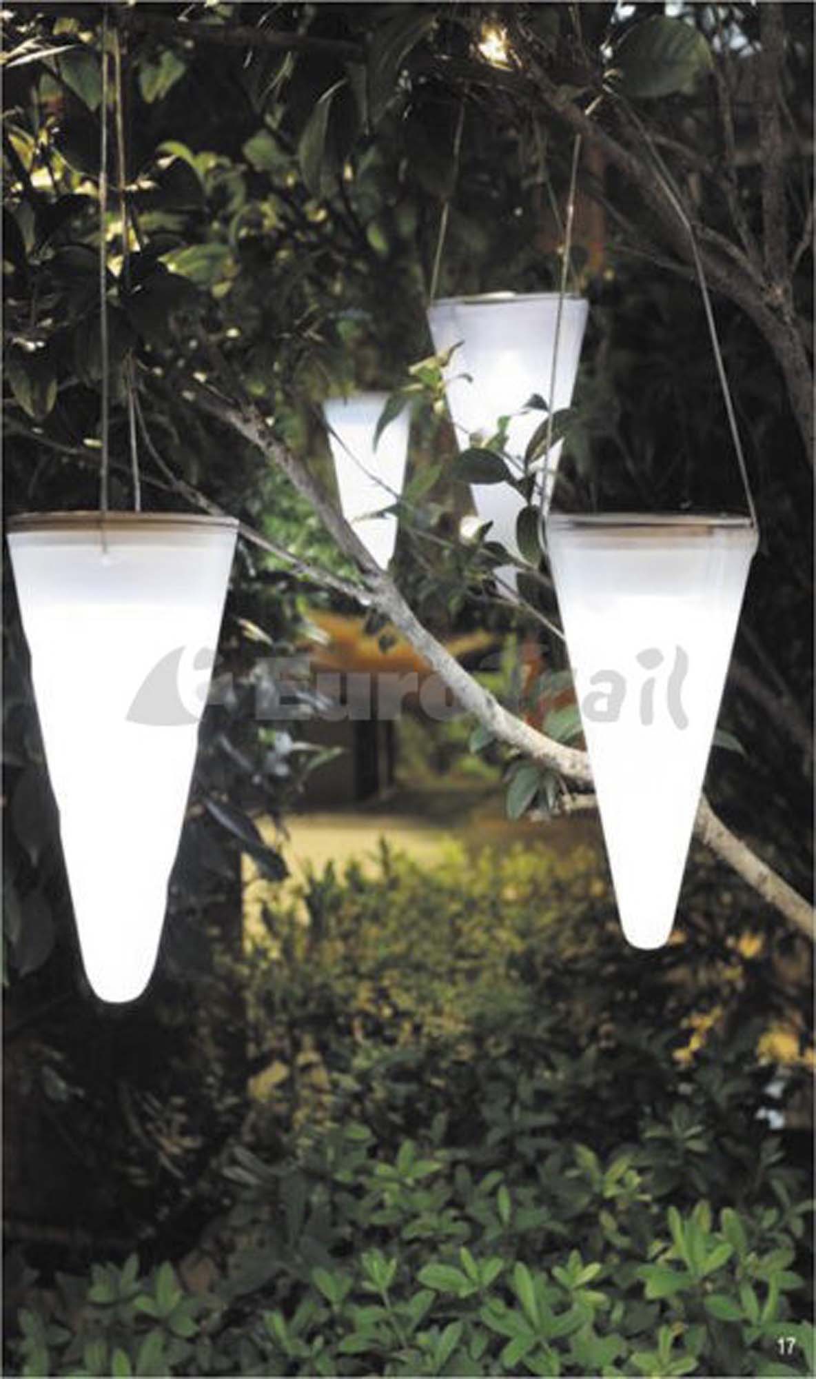 EUROTRAIL Hang/Tuinlamp Tree Cone - Solar